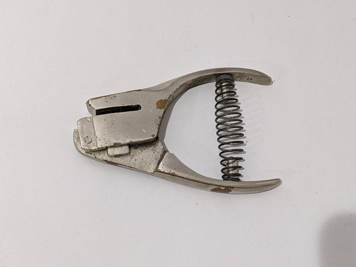 【1914】レア品 岩田製 国鉄 検札鋏 切符鋏 切符切り パンチ 日本国有鉄道 鉄道グッズ 昭和 当時物 アンティーク品