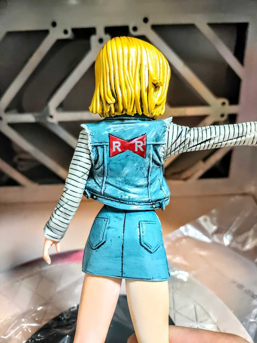 ドラゴンボール，フィギュア人造人間18号 リペイント 人造人間18号