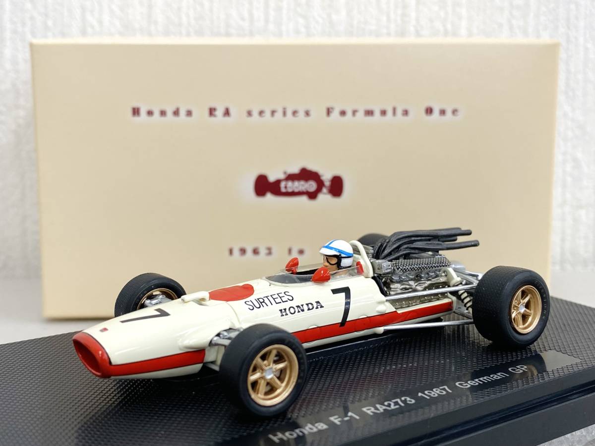 エブロ 1/43 ホンダ RA273 1967 ドイツGP No.7 未展示＞EBBRO エブロ 1/43 Honda RA273 1967 German GP No.7 F1世界