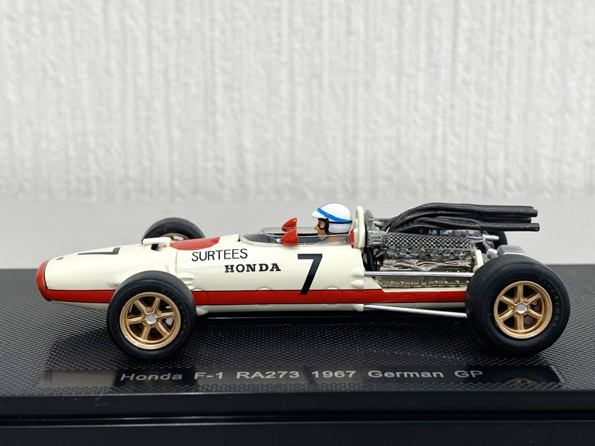 未展示＞EBBRO エブロ 1/43 Honda RA273 1967 German GP No.7 F1世界