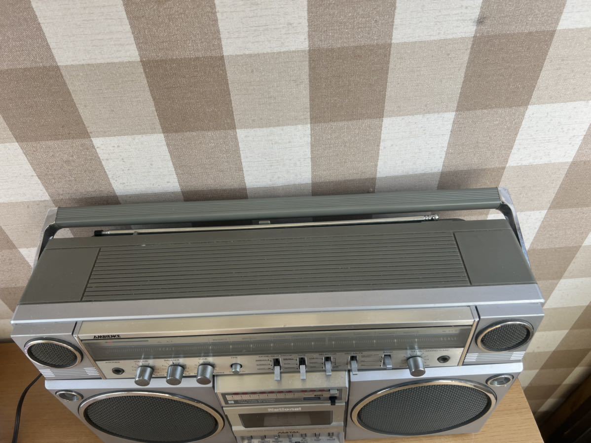 動作品| National ナショナル ラジカセ RX-5150 昭和レトロ FM⁄AM