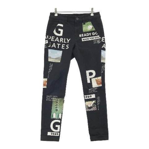 【1円】PEARLY GATES パーリーゲイツ 2022年 パンツ ブラック系 0 [240001846087]