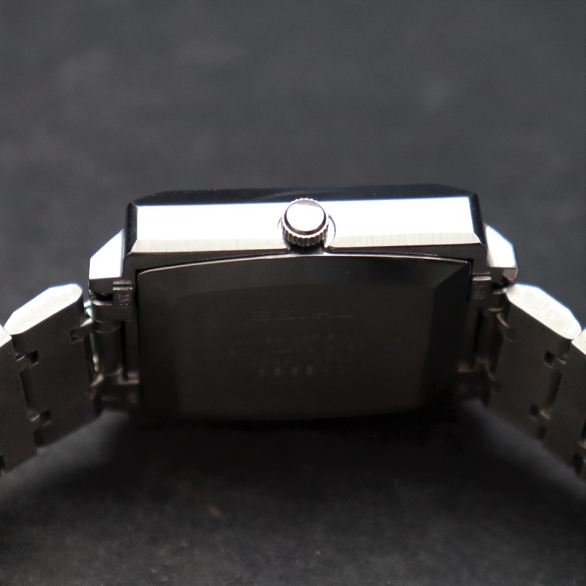 SEIKO LM セイコー ロードマチック 5606-5080 自動巻 25石 スクエア 青