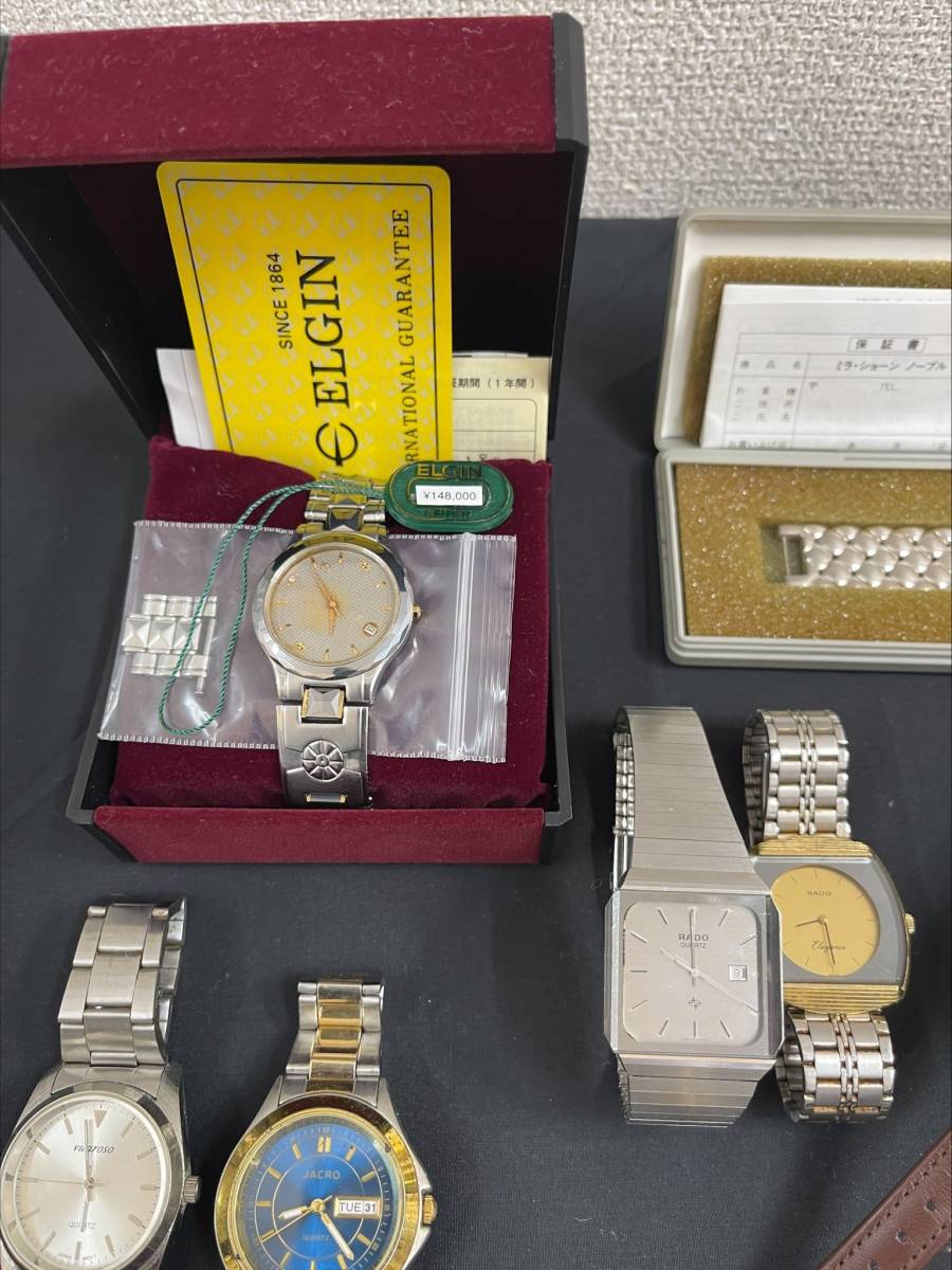 ジャンク】 55個 腕時計 GUCCI HAMILTON SEIKO RADO CITIZEN TISSOT