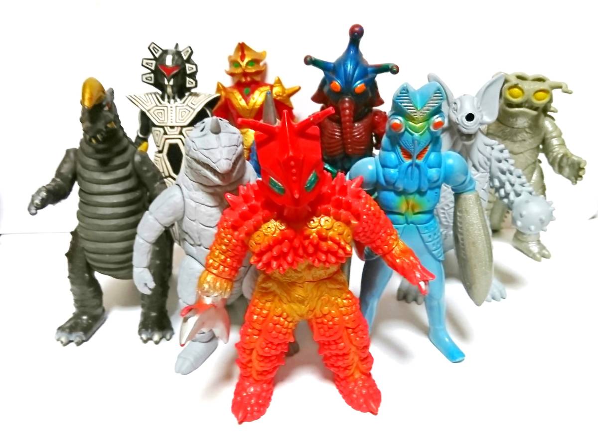 ☆処分 バンダイ ウルトラマン 円谷プロ ウルトラ怪獣ソフビ10体 