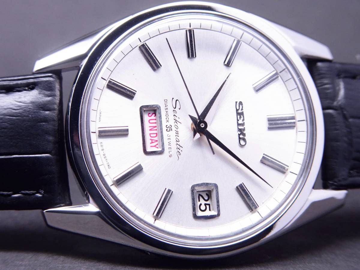 腕時計 Seikomatic セイコーマチック Weekdater 26石 6206-8980 自動巻