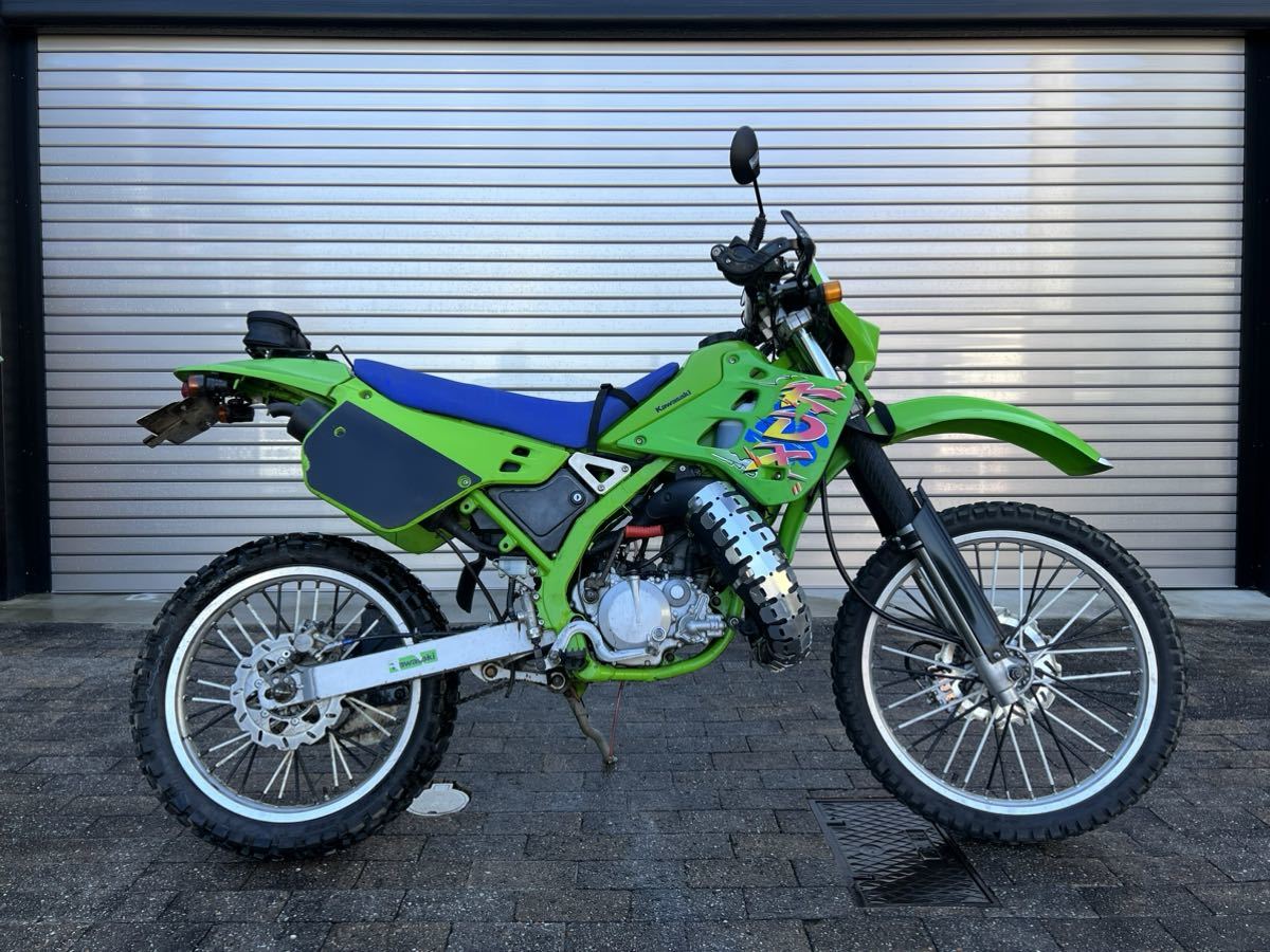 KDX125SR 書類付き カワサキ - 実働 プロスキル 吹け上 チャンバー 