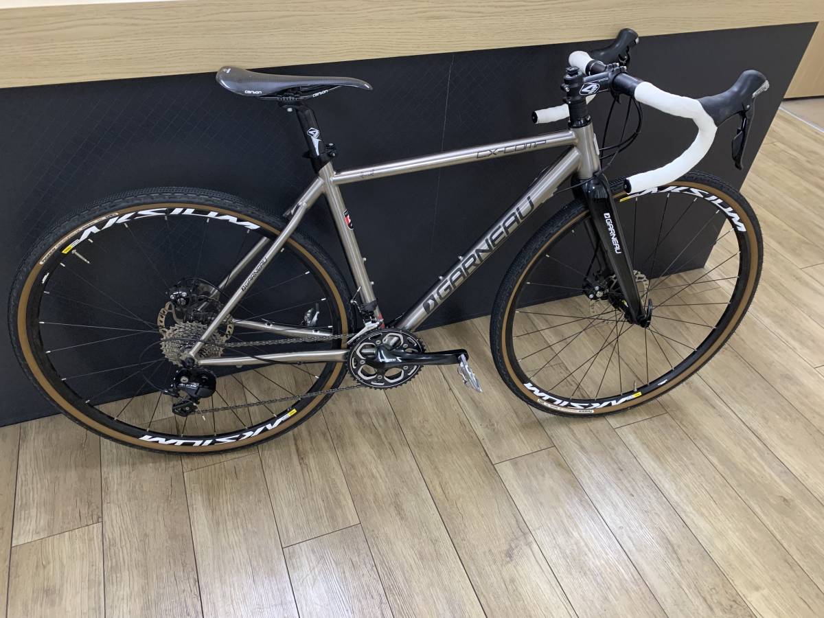 シクロクロスバイクGARNEAU チタンフレーム サイズ49 シクロクロス