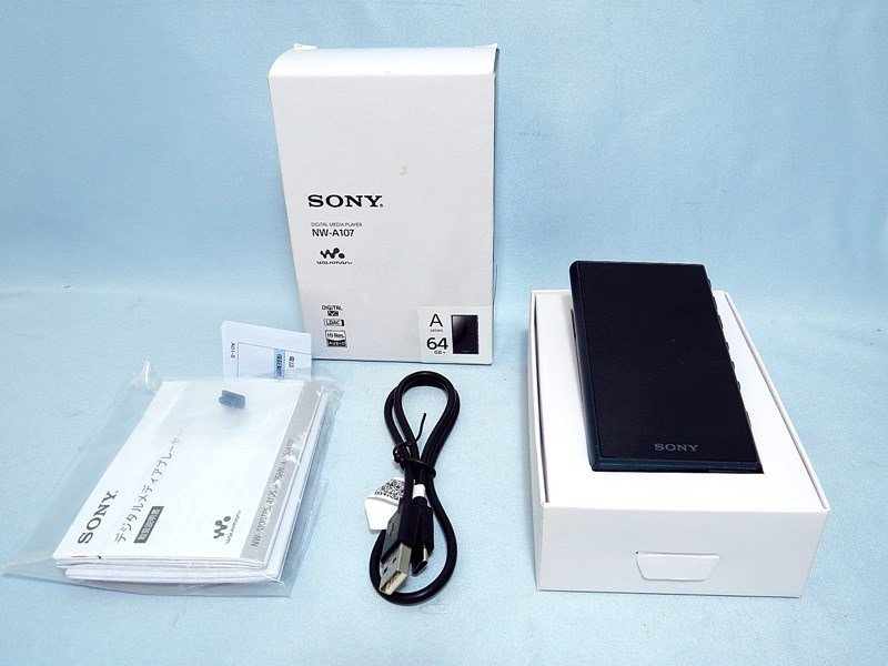 ◆ SONY WALKMAN NW-A107 ブルー 64GB ソニー ウォークマン ◆