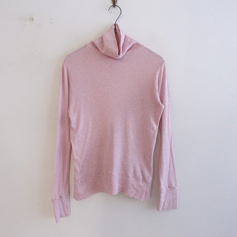 【定価1.5万】タマキニイメ tamakiniime *タトルタン タートルネックプルオーバー*カットソー綿玉木新雌(1-2302-352)【22B32】