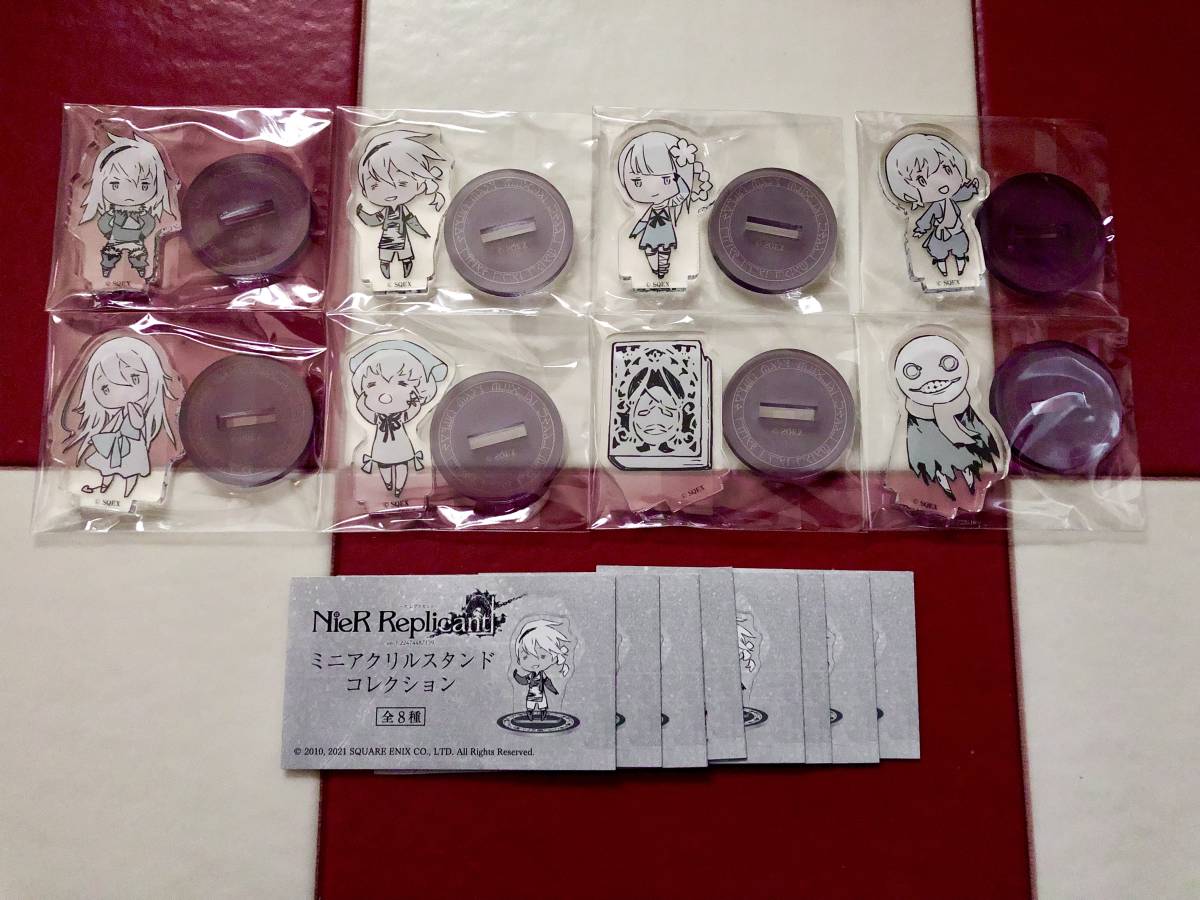 ◇【NieR Replicant/ミニアクリルスタンドコレクション 全8種SET 