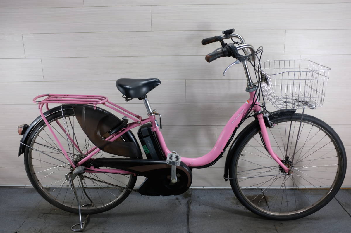 U7 中古電動アシスト自転車 1円売切り！ ブリヂストン アンジェリーノ