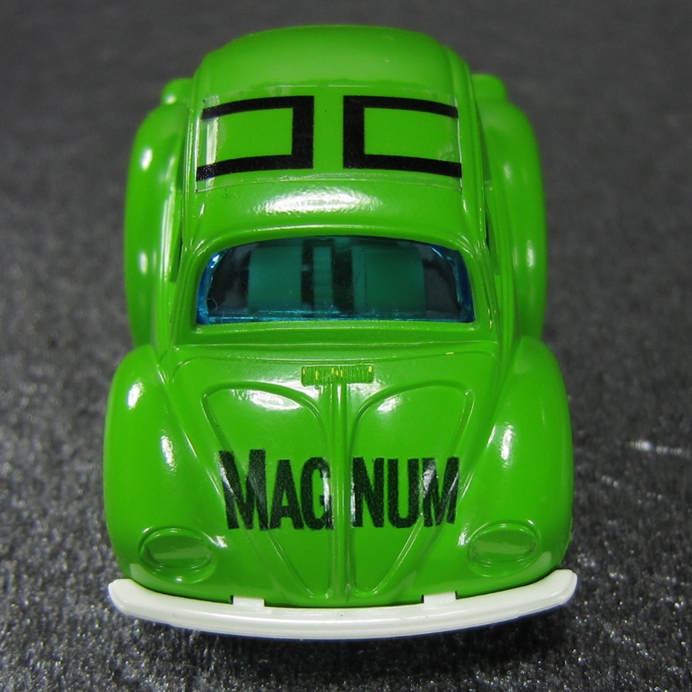 日本製 チョロQ A-48 VW-1200LS ゼロヨンQ太 マグナム号 仕様 黄緑