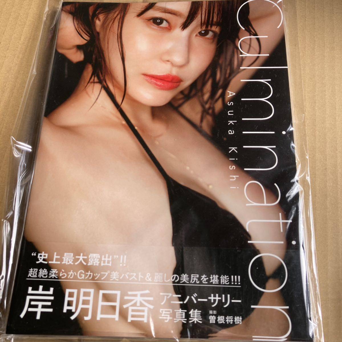 岸明日香　直筆サイン入り 写真集 