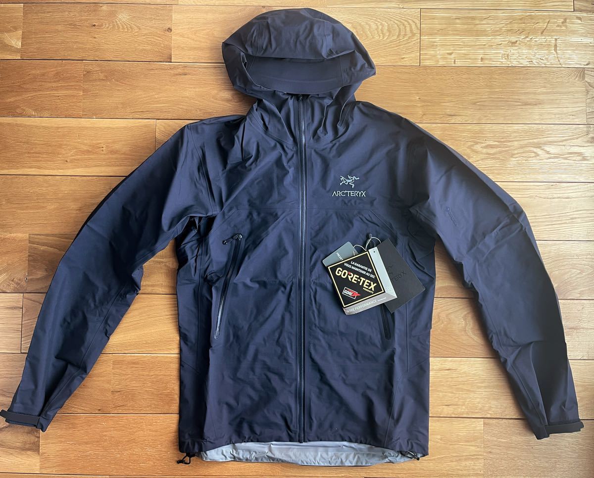【国内正規　新品】ARC'TERYX Beta Jacket Men's Black Sapphire Small アークテリクス ベータジャケット GORE-TEX ゴアテックス ネイビー