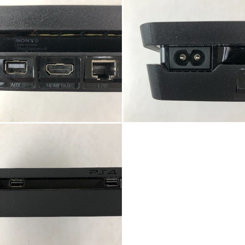 13277)☆【1円～】PS4本体/CHU-2000A+コントローラー3個+ソフト2本 