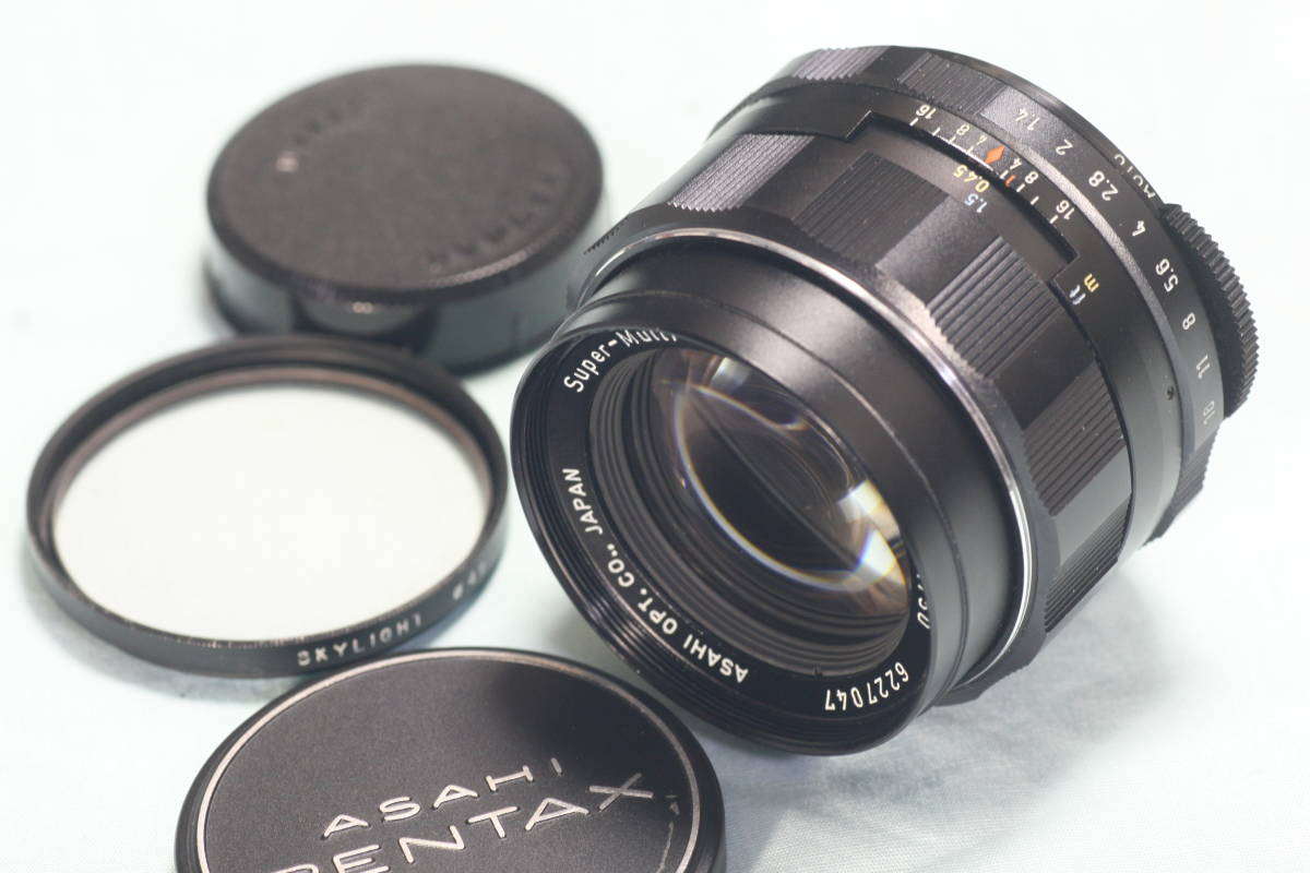 ☆☆実写済　Super-Multi-Coated TAKUMAR 1:1.4/50 (50mm f1.4) 完動美品 M42 