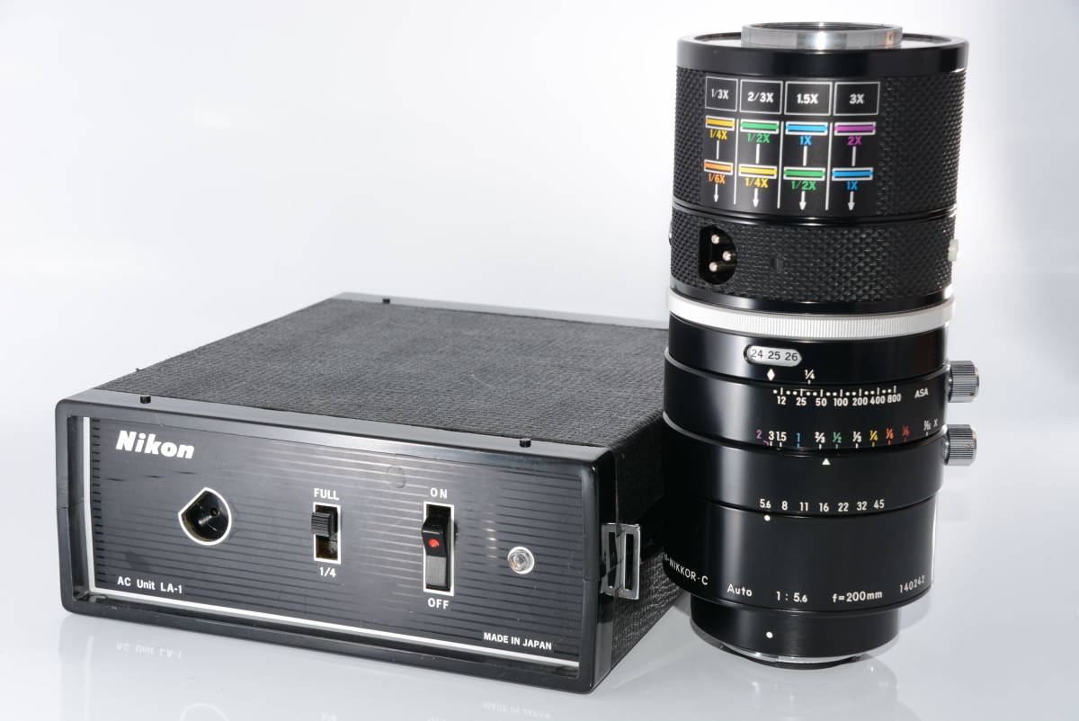 美品】Nikon メディカルニッコール1：5.6 f＝200mm LA-1