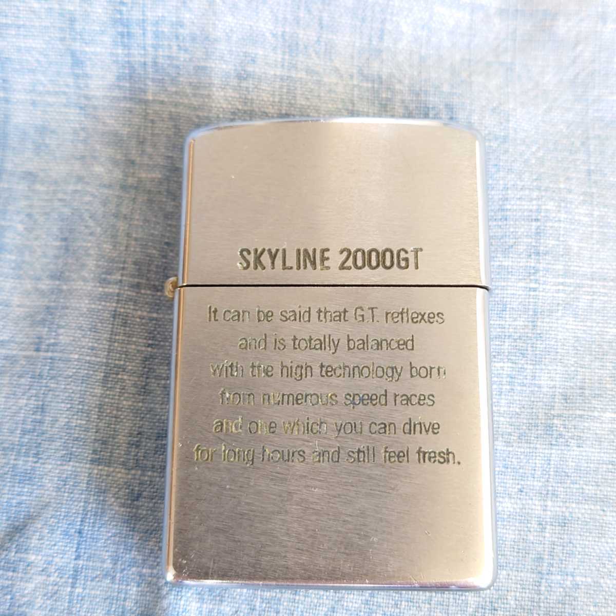 1111円～ ZIPPO NISSAN SKYLINE スカイライン2000GT 貴重 レア 超美品 