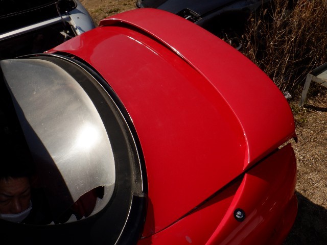 HD967 ST183C セリカ 純正 トランク パネル スーパーレッド 41179