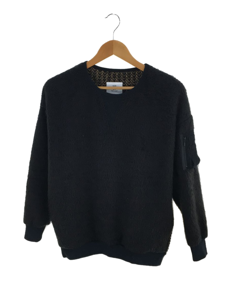 stof◆スウェット/M/アクリル/BRW/無地