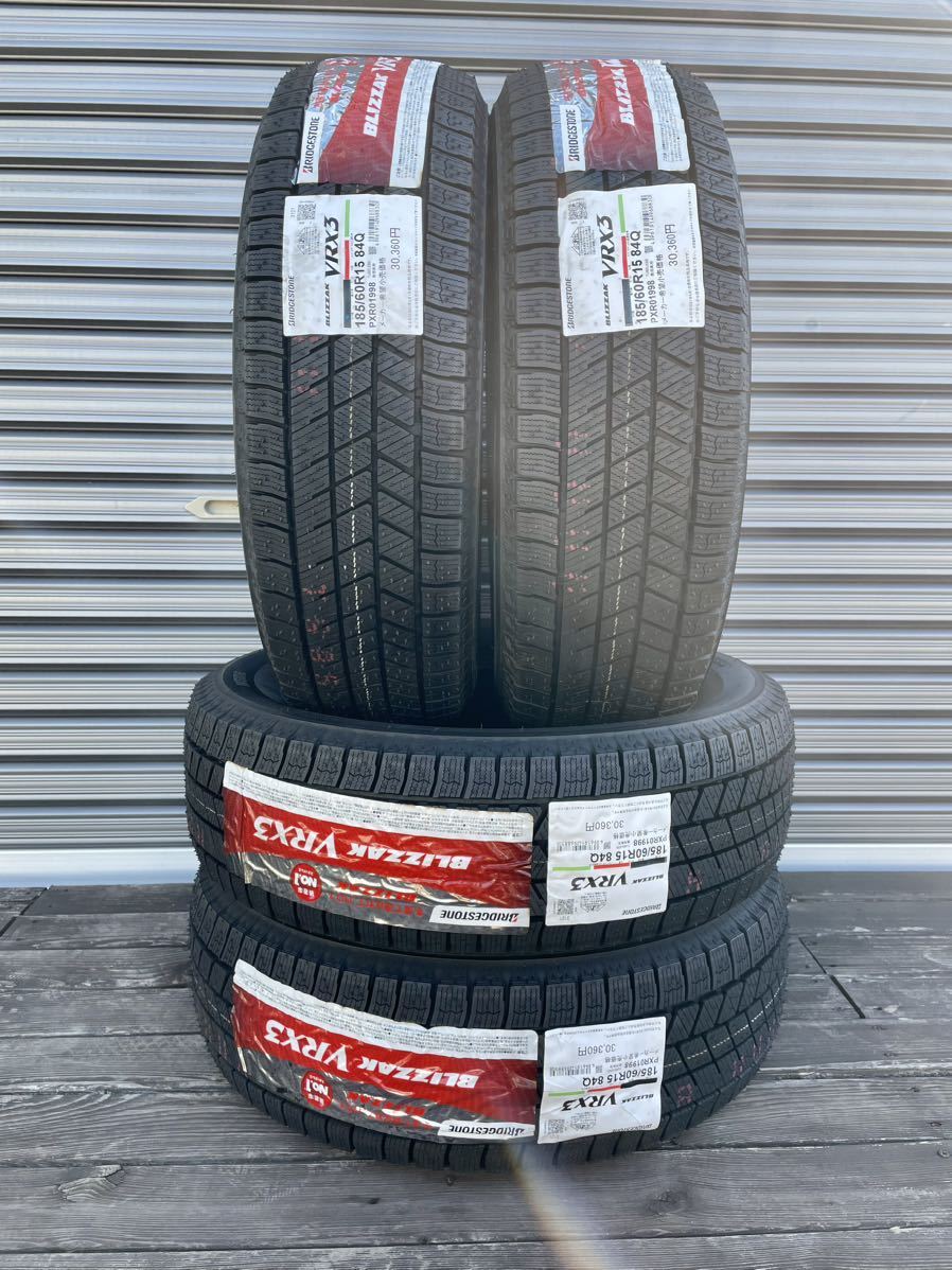 新品 ブリヂストン VRX3 185/60R15 4本 2021年31週 在庫整理出品 新品 ブリヂストン VRX3 185/60R15 4本 2021年31週 在庫整理出品