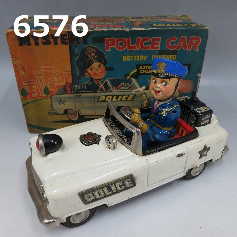 野村トーイ製 1960s 電動式ブリキ玩具「OLD FASHIONED CAR」 外箱