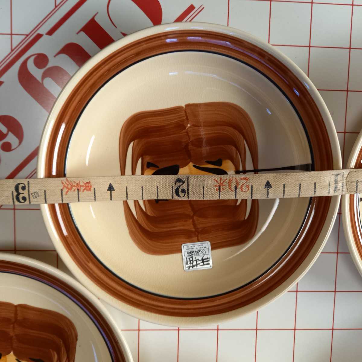 ホテルハイジ手描き木製皿 5枚セット