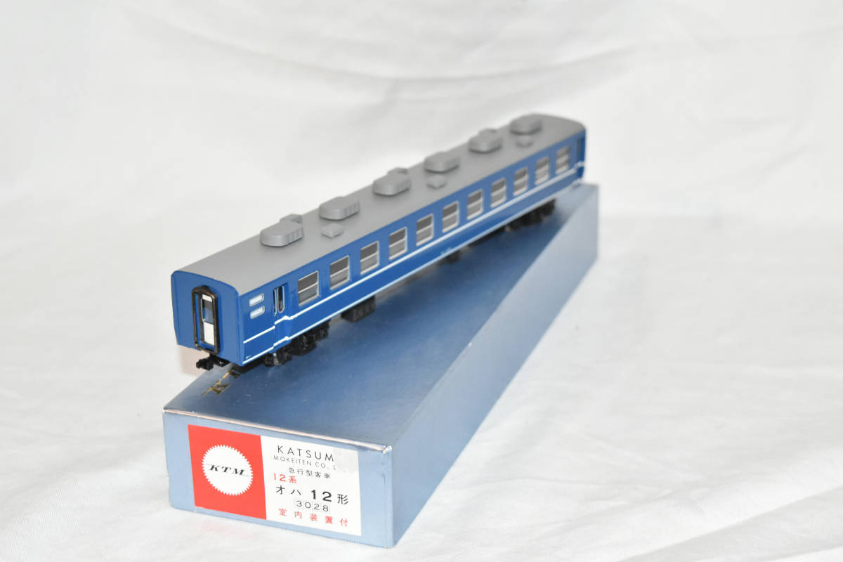 カツミ HOゲージ オハ12 - 12系 鉄道模型 急行形客車 国鉄 オハ12形