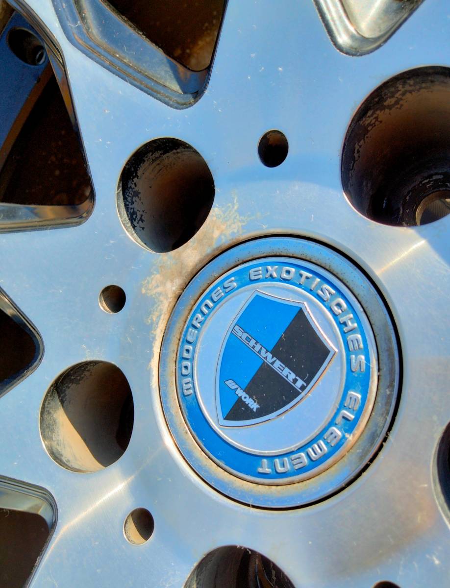 WORK SCHWERT SW2 19インチ ワーク シュバート19×8.5J +35 5H PCD  