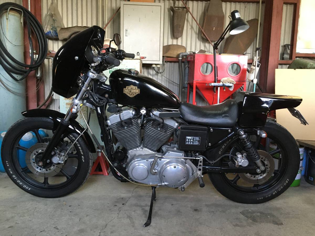 ～０３スポーツスター用 　ニーグリップバー（ニーアシストプレート）_10