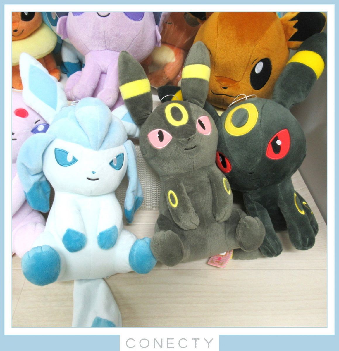 大量】良品 ポケモン イーブイ進化系 ぬいぐるみ セット でっかい