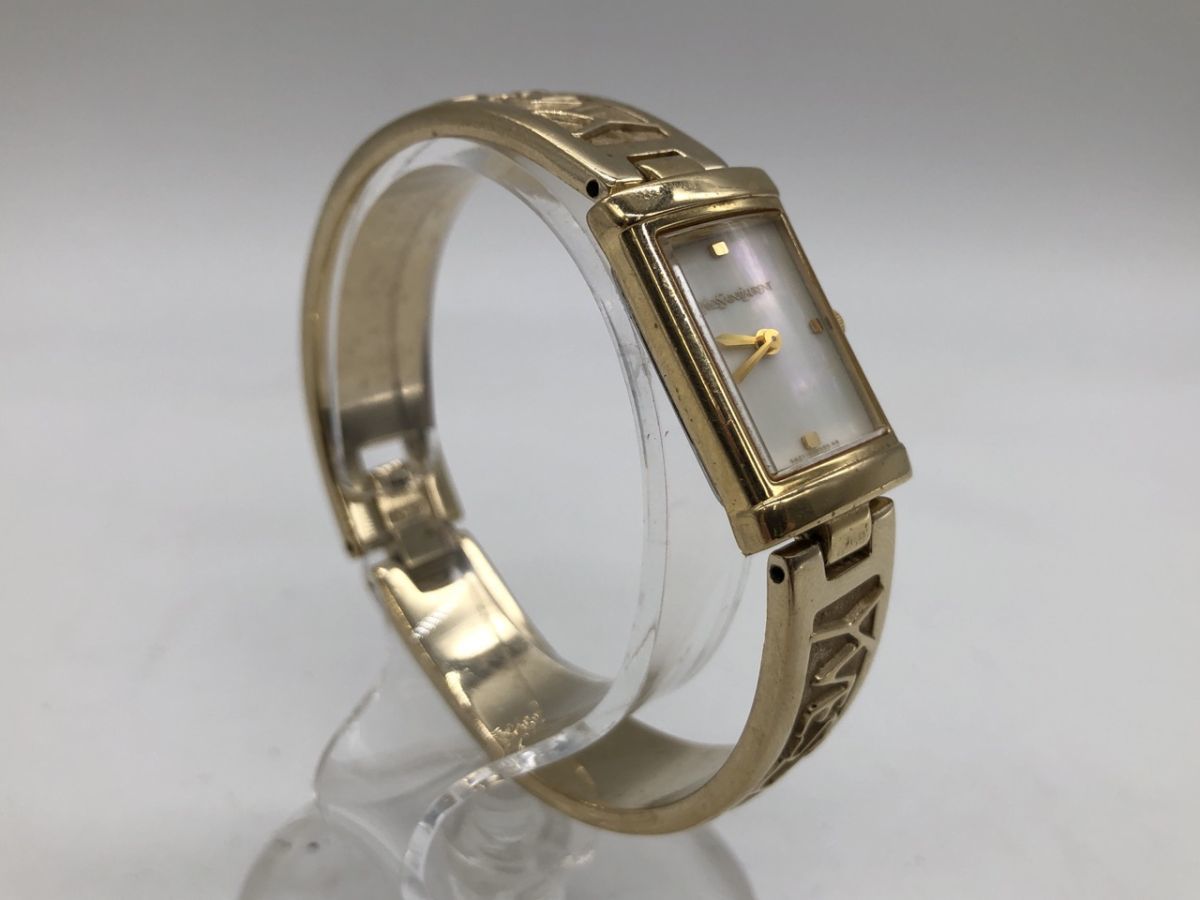 0301-531MS⑤19104 腕時計 YSL イブサンローラン 5421-H18679 ロゴ 