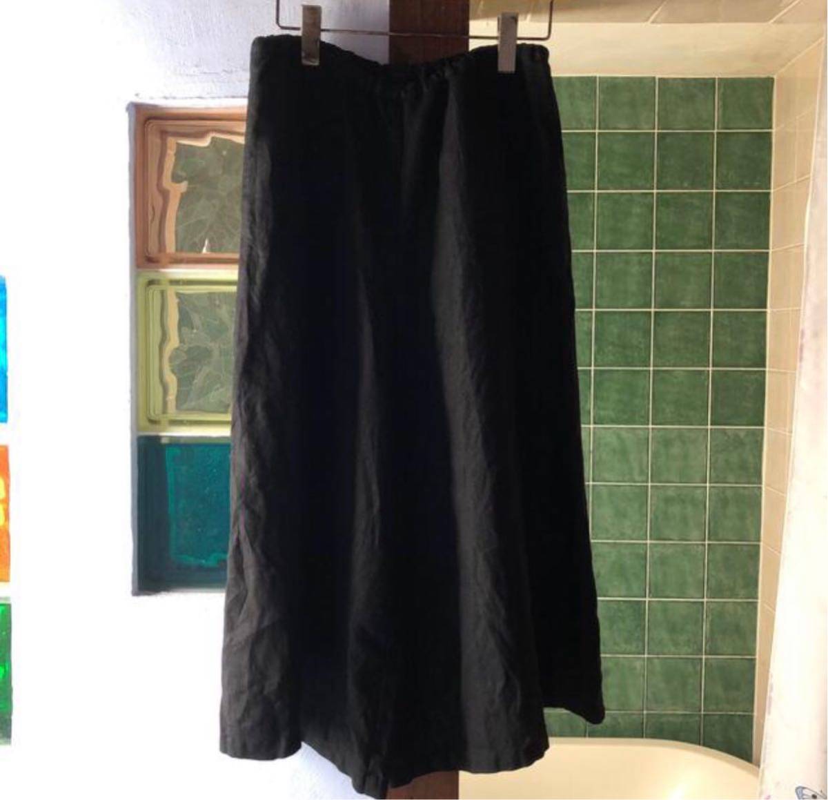 fog linen work フォグリネンワークDEBEE リネン ワイドパンツ fog