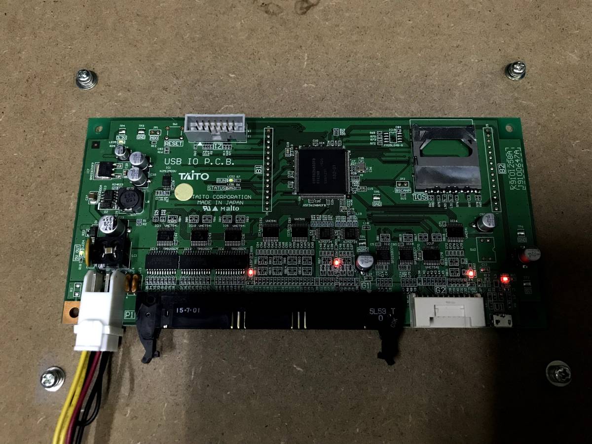 [通電済み] タイトー TAITO USB I/O PCB K9101258A J9100647A