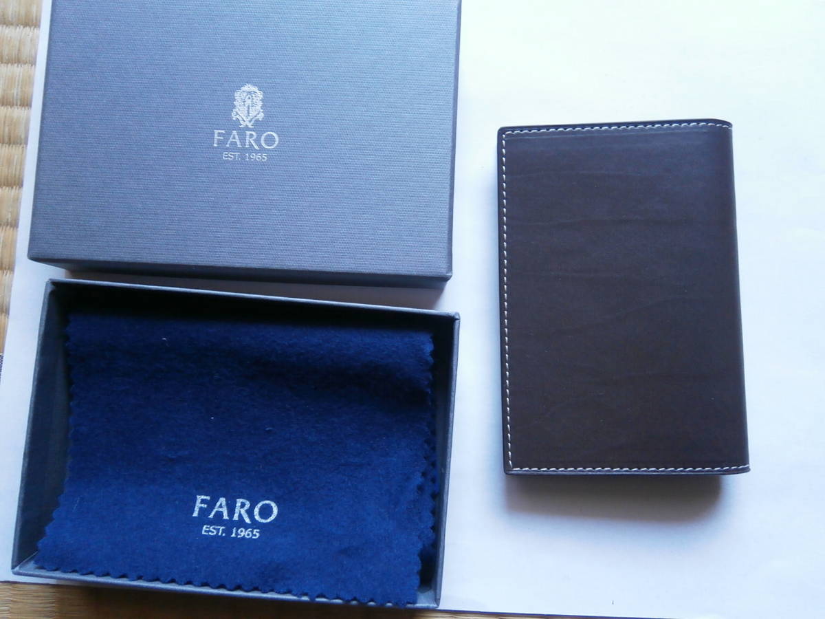  FARO ファーロ 名刺れ ブラウン 茶色(男性用)｜売買されたオークション情報、yahooの商品情報をアーカイブ公開 - オークファン 男性用