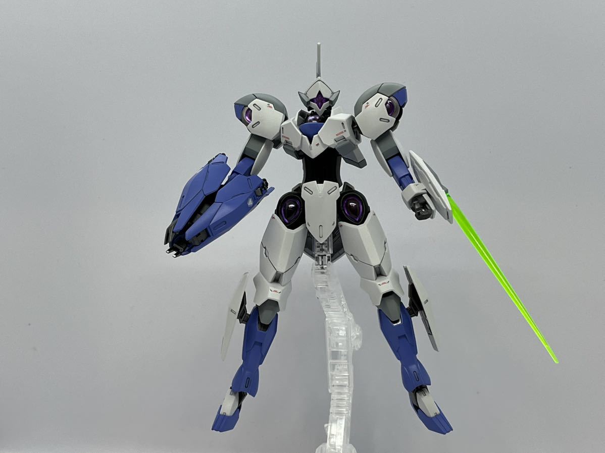 機動戦士ガンダム 水星の魔女 HG ミカエリス 全塗装済 完成品 ガンプラ 