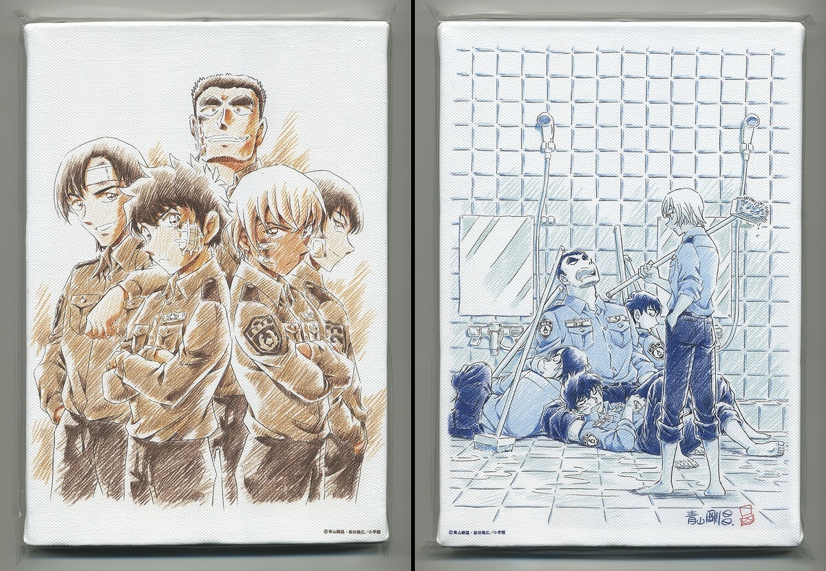 名探偵コナン 警察学校編[週刊少年サンデーS 2021年2月号 応募者全員サービス Wアートボード (吊り紐&金具欠品)]#原作:青山剛昌，2021年発行