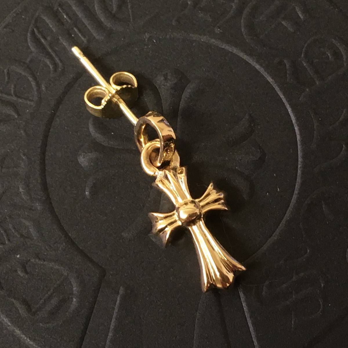 Chrome Hearts クロムハーツ 22k ベビー ファット CHクロス ピアス