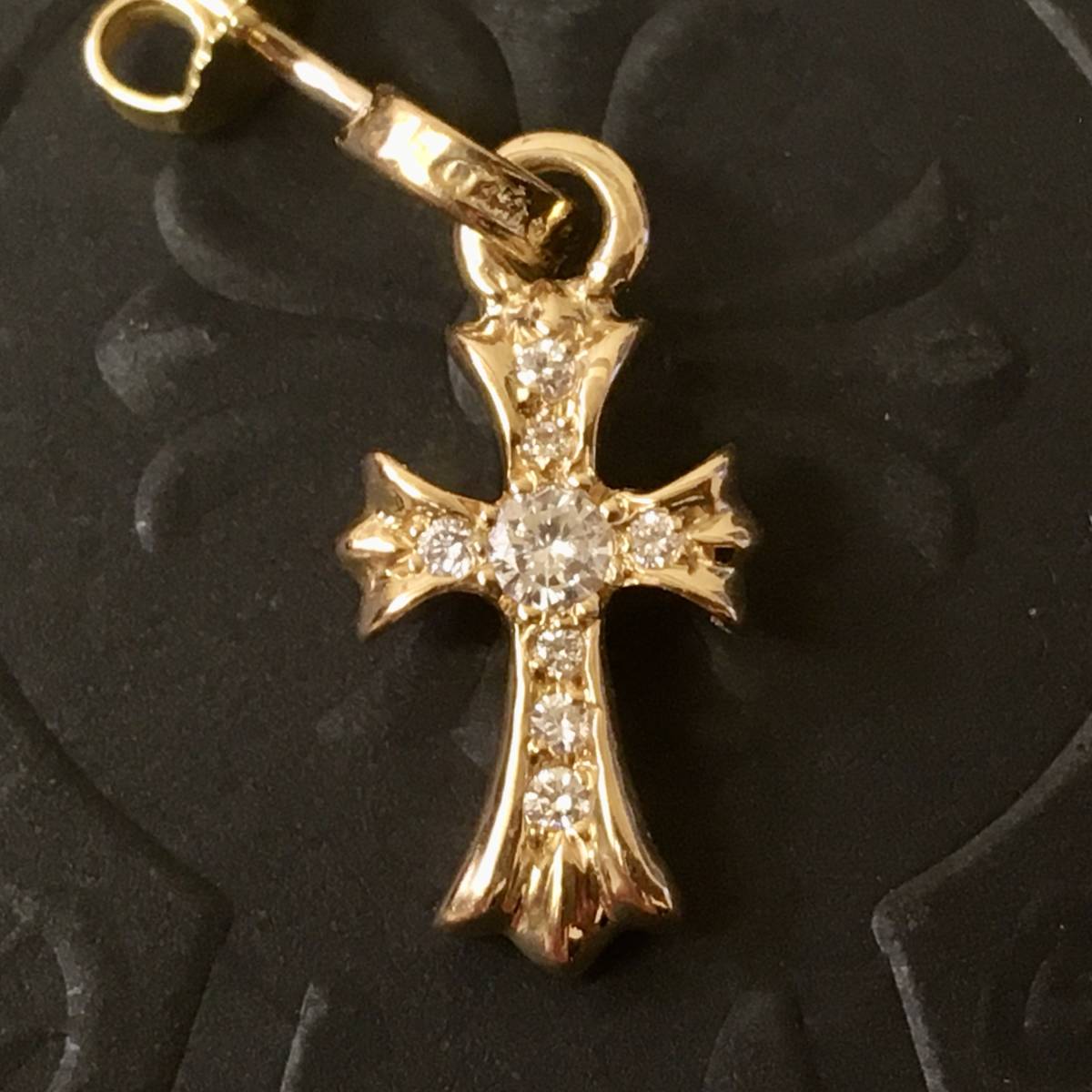 Chrome Hearts クロムハーツ 22k ベビー ファット CHクロス ピアス