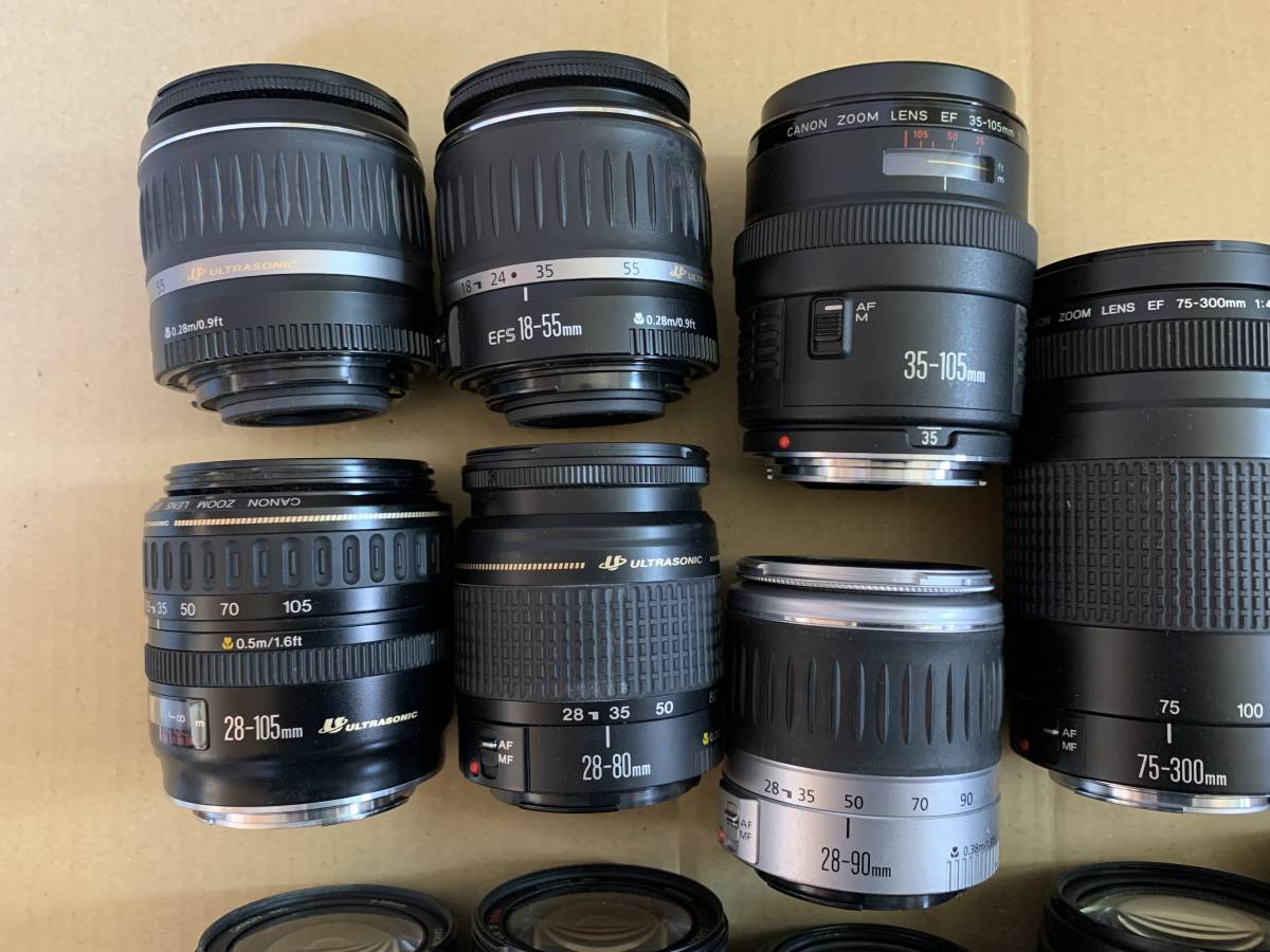 EF-S 55-250mm ISジャンク 18個】キャノン Canon EF 75-300mm/100 