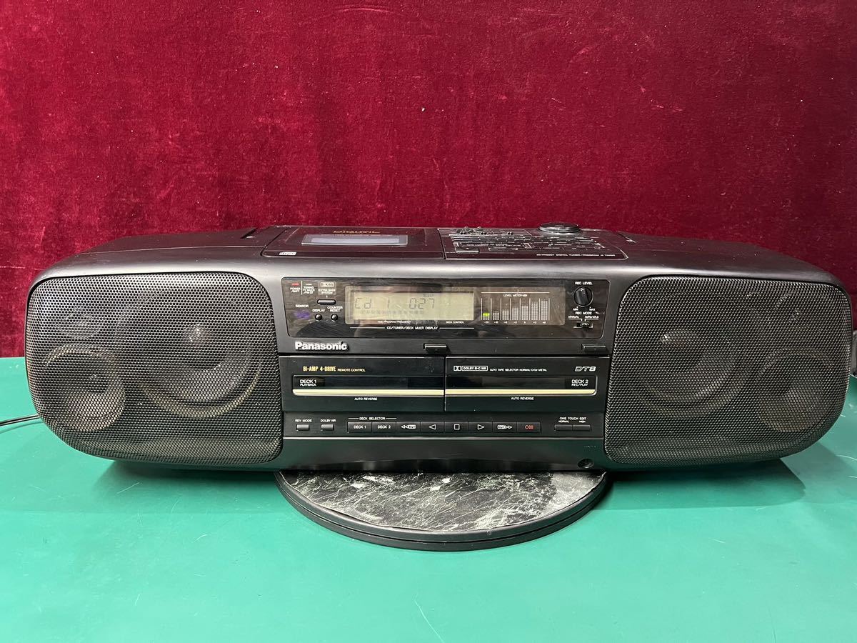 パナソニック Panasonic RX-DT8 CDラジカセ CD再生OK、AM/FM受信OK 