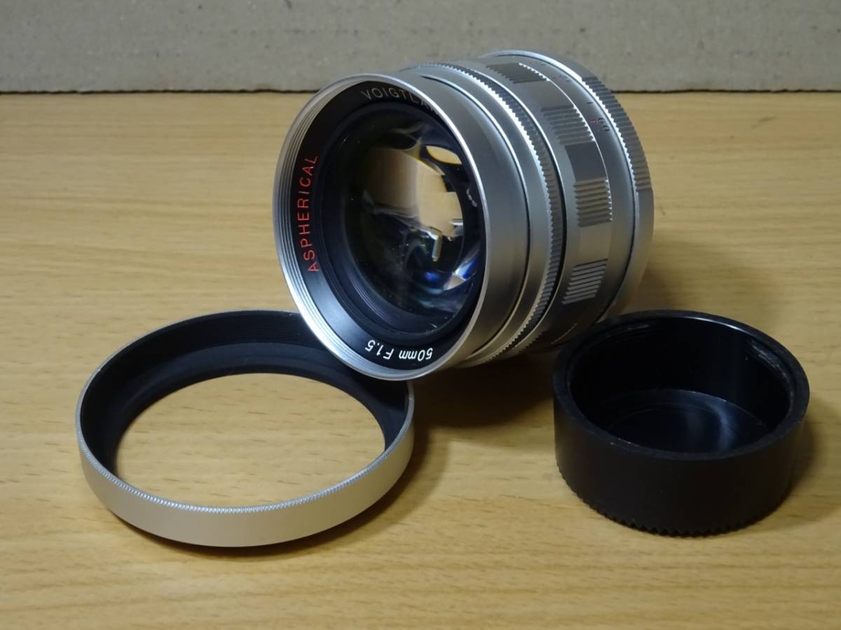 作例ありNokton 真新しく 50mm f1.5 Aspherical L39マウント 