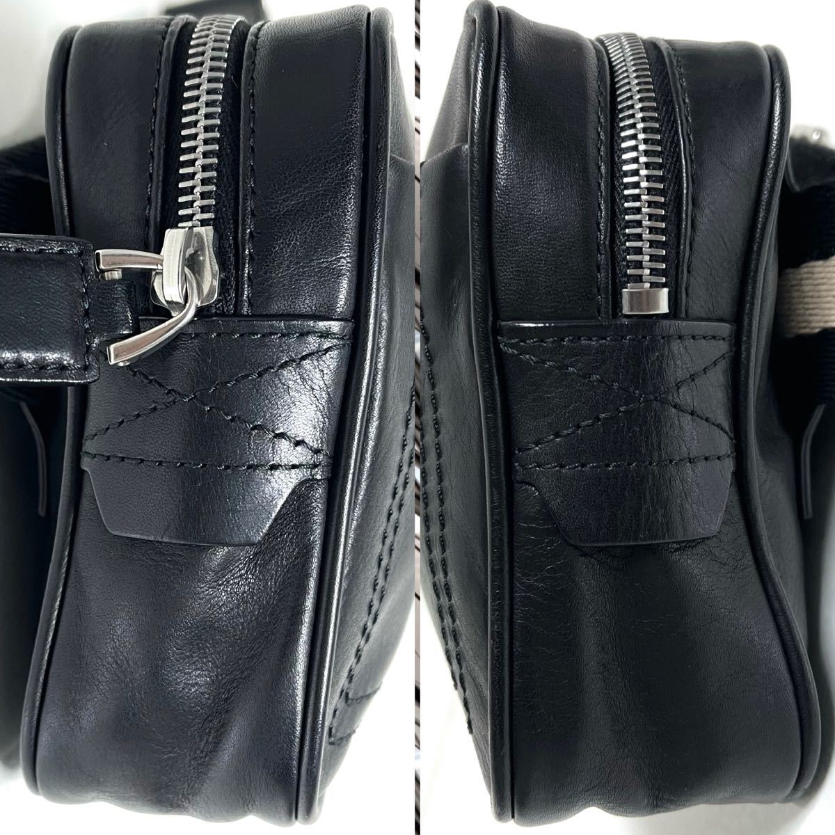 BALLY バリー カーフレザー 本革 牛革 ボディバッグ TURO-XS ウエスト 