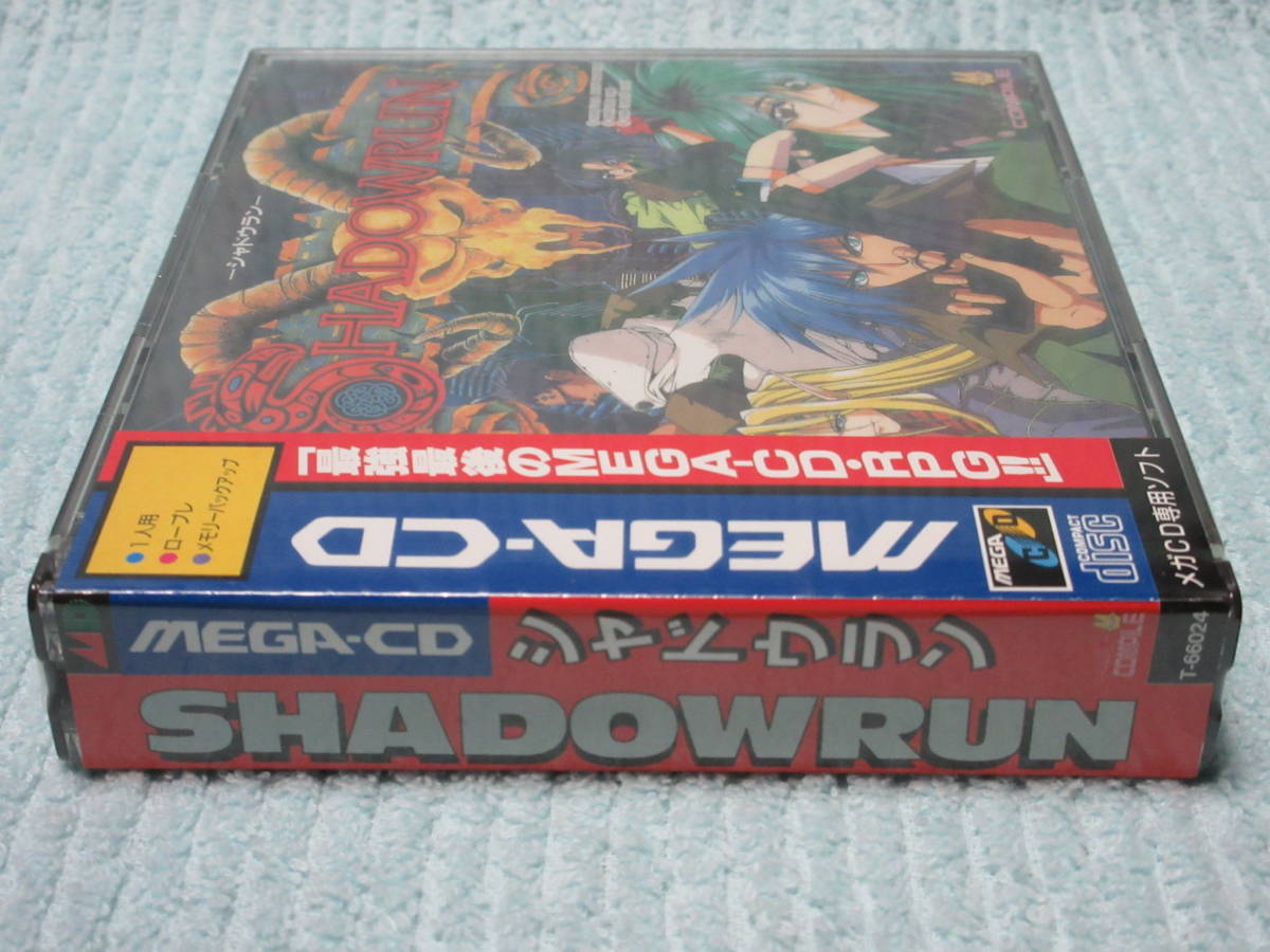 メガCD☆「シャドウラン」SHADOWRUN☆新品未開封メガドライブ(ロール 