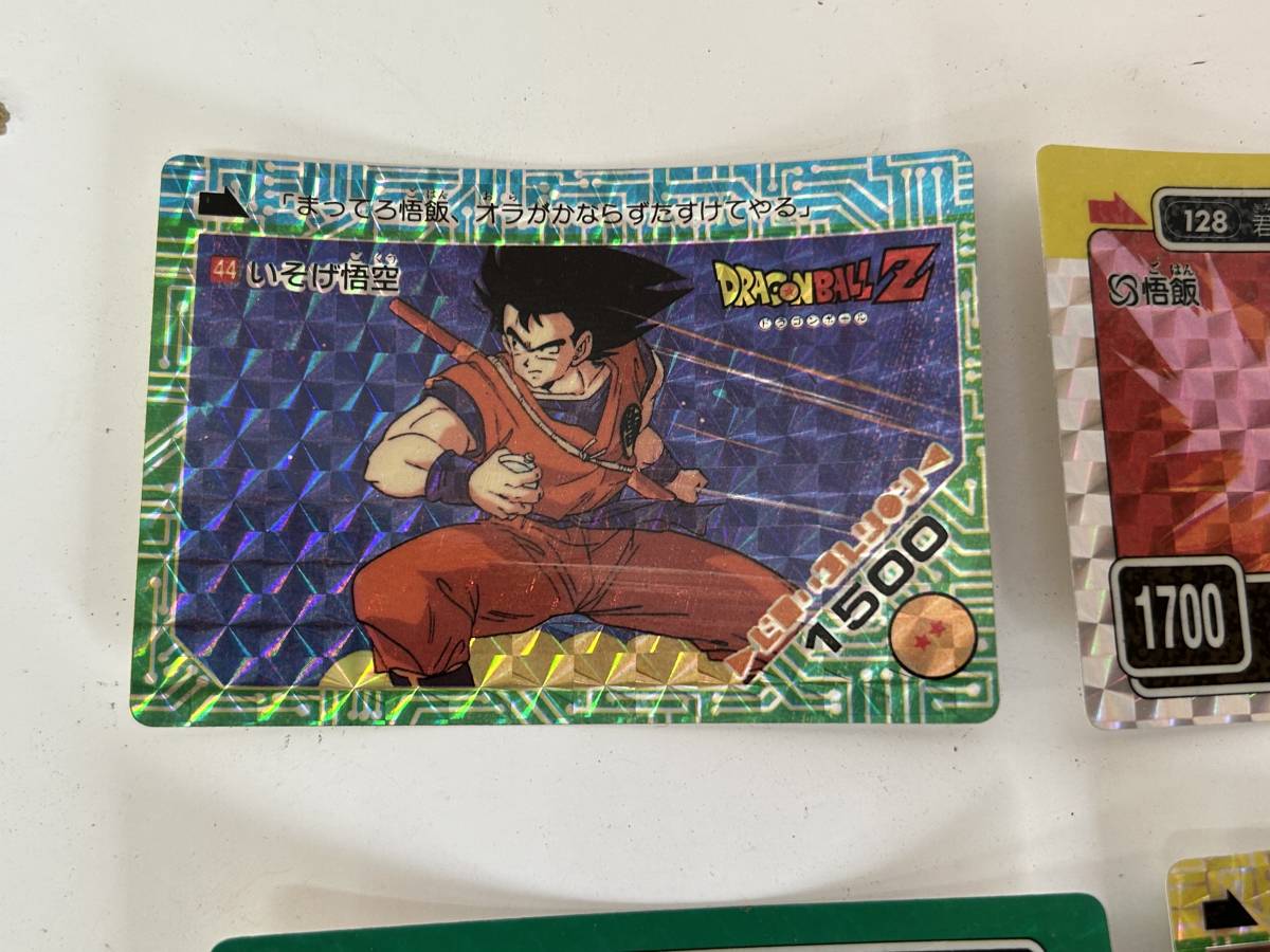 ⑤j37 ドラゴンボール カードダス アマダ 悟空 ベジータ ナッパ 界王様 