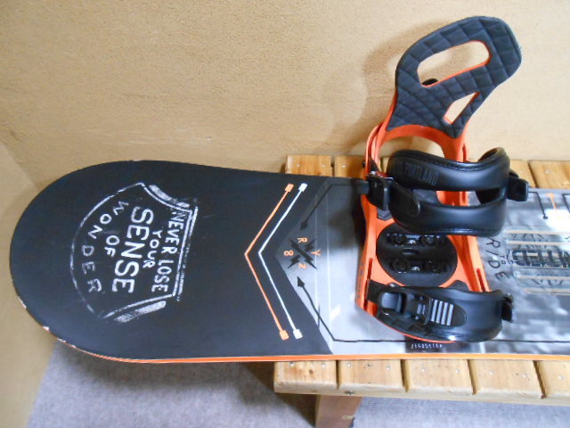 RYZ RYZ 155㎝ボード・RYZビンディングM MARSHALL スノーボード FLOW