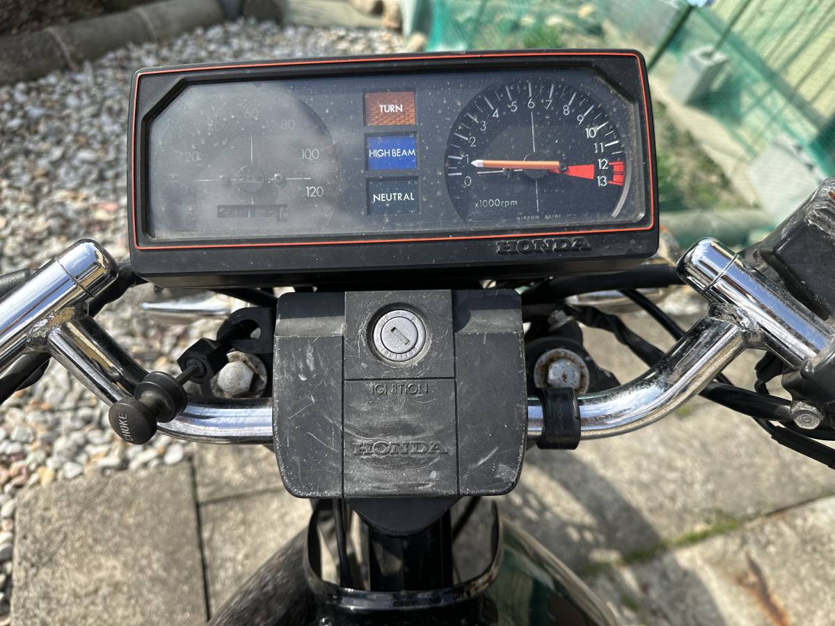 引取り限定〕部品取り ベース車両 cb125t jc06 バブ ミニバブ 吸い込み 