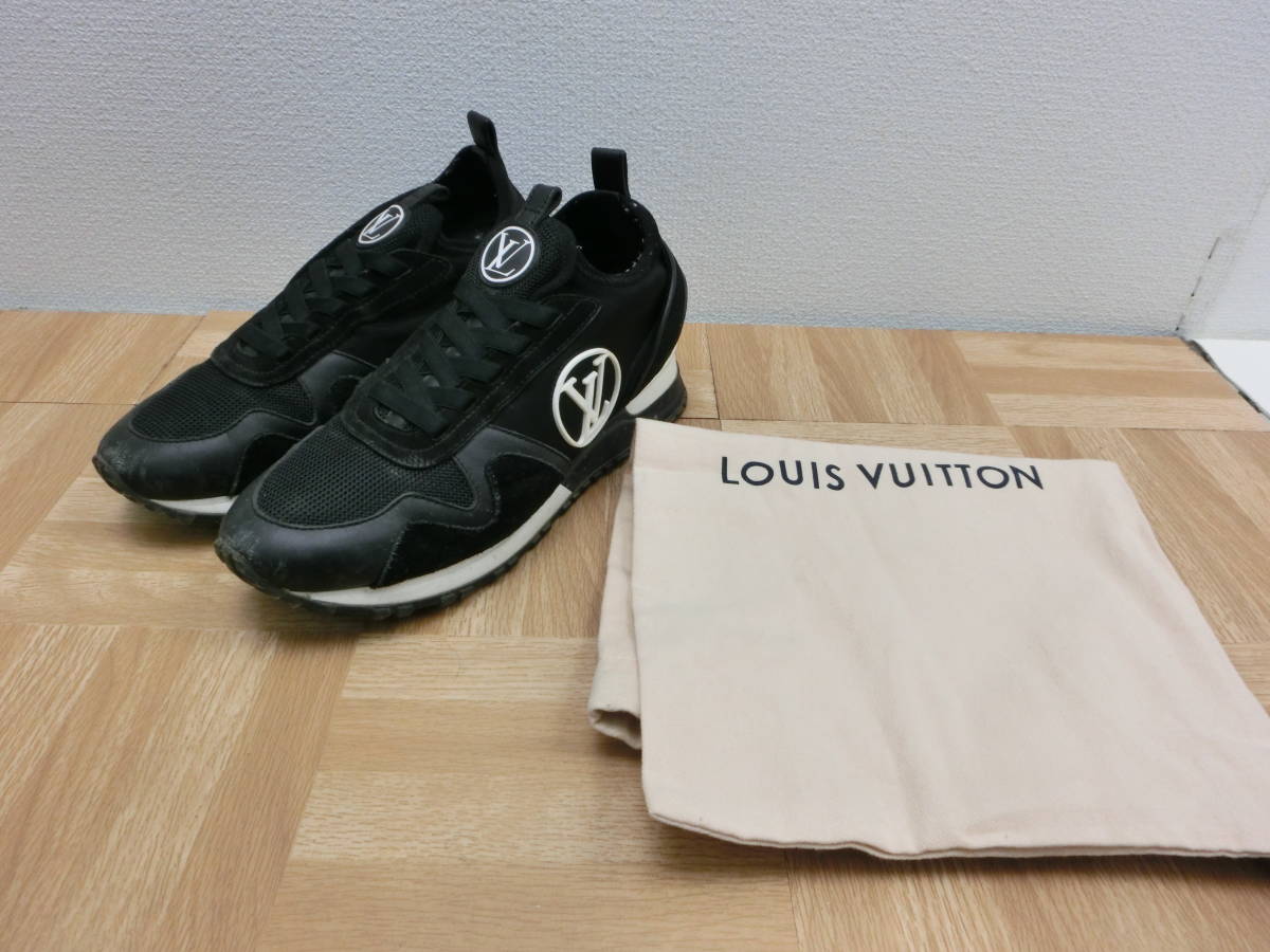 it/339909/2303/ルイビトン　LOUIS VUITTON　ランアウェイ・ライン スニーカー　厚底/ブラック/サイズ36