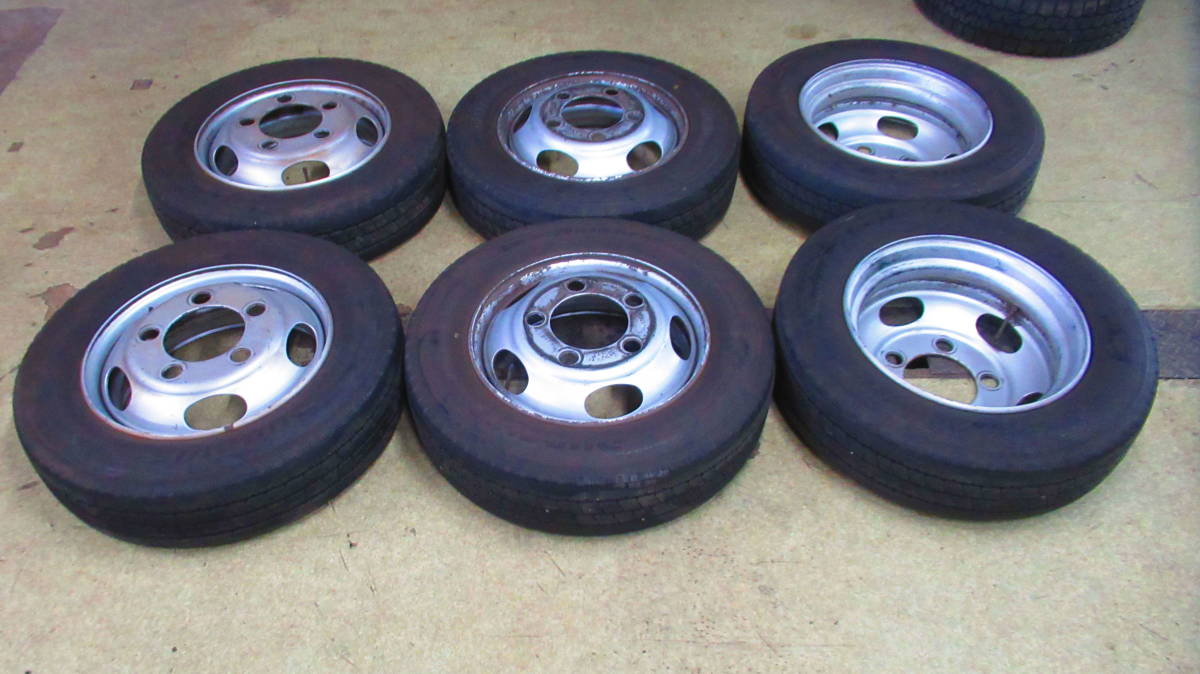 BRIDGESTONE DURAVIS R207 ラジアル 205/70R17.5 115/113N LT ホイール